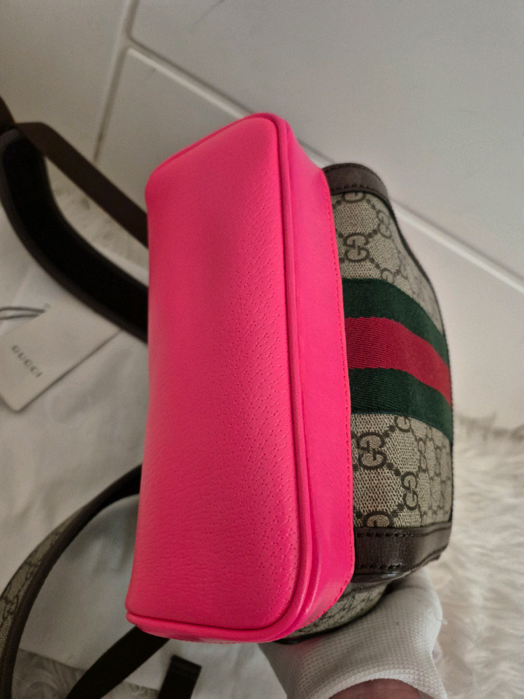 (구찌)오피디아 여성 스몰 핑크 백팩*매우깨끗하고 예뻐요*--2