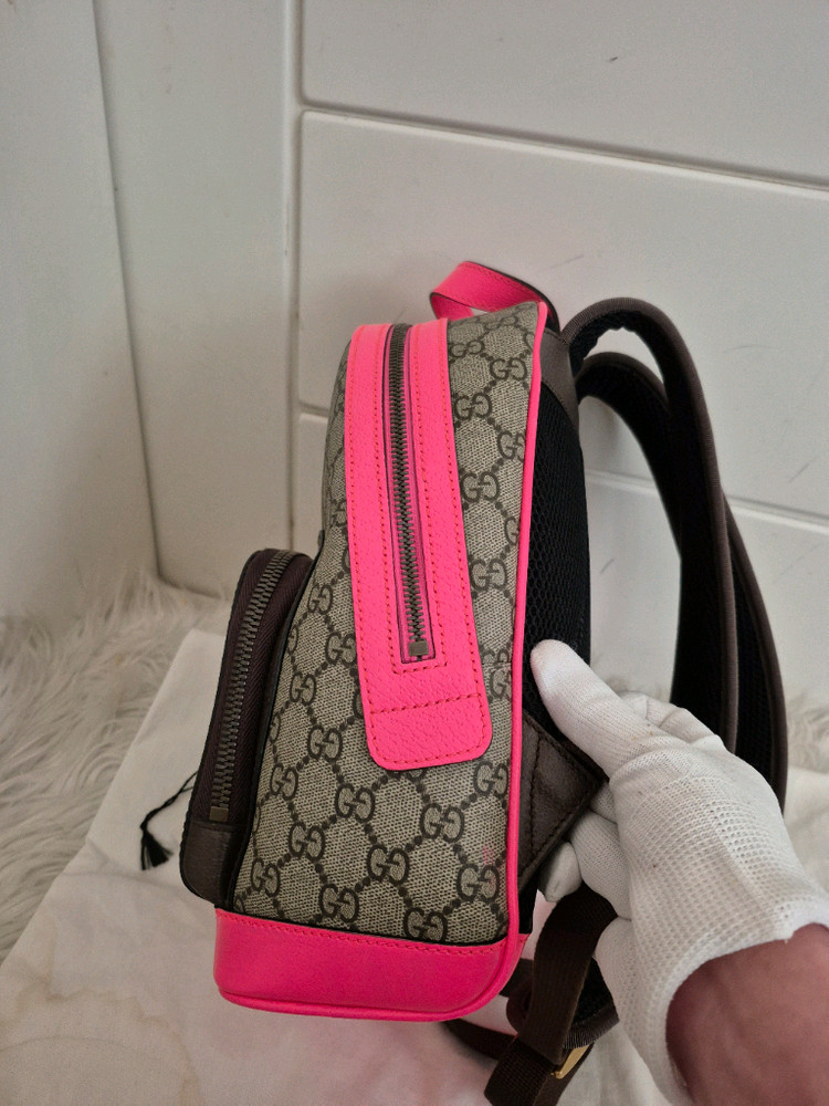 (구찌)오피디아 여성 스몰 핑크 백팩*매우깨끗하고 예뻐요*--3