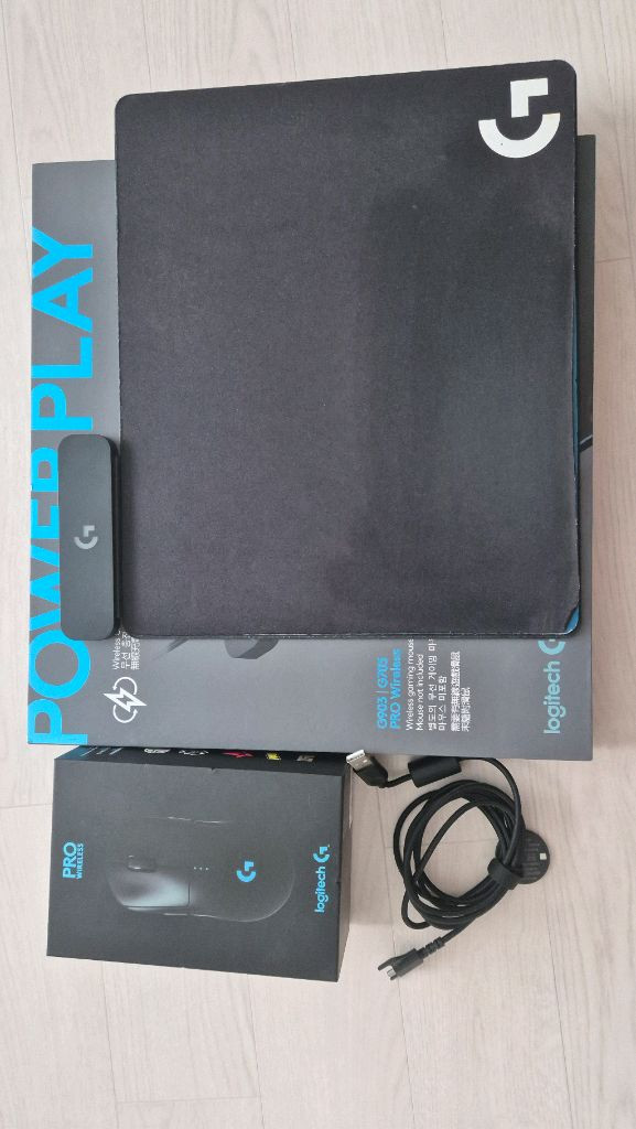 로지텍 G pro 무선 게이밍 마우스, 파워플레이--1