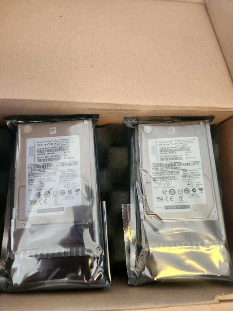 대용량 NAS용 하드디스크 2개 세트(IBM 300gb/15k)--4