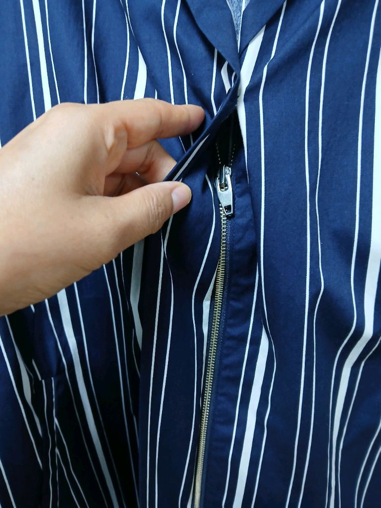 새옷,55사이즈만원)MIXXO 스트라이프 블라우스 S--1