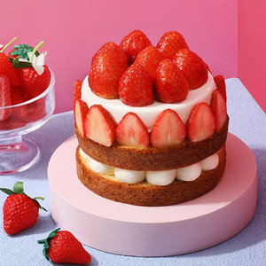 파리바게트 생딸기 듬뿍 프레지에 케이크 기프티콘