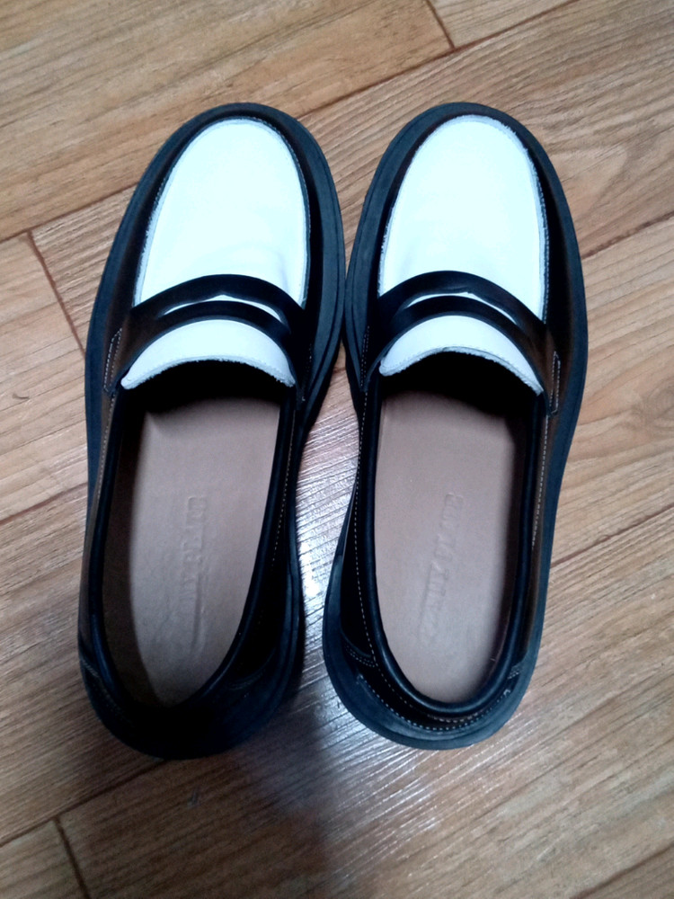 번디 플레이트 레더 로퍼--7