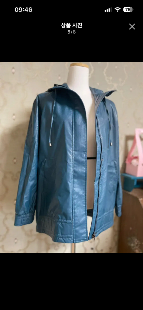 가죽여성자켓 점퍼 새제품--3