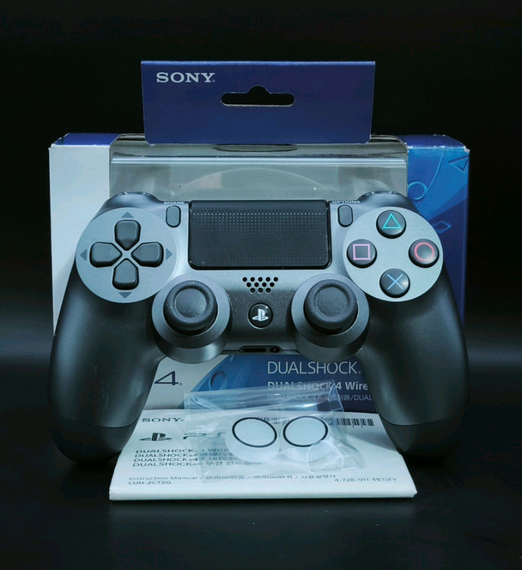 SONY정품 플스4,PS4 듀얼쇼크4 스틸블랙 무선 컨트롤러--0