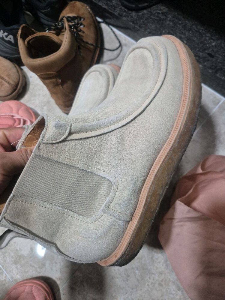 브라운야드 스웨이드 첼시부츠 280--1