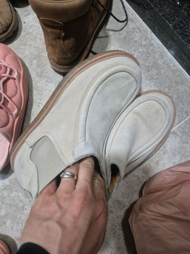 브라운야드 스웨이드 첼시부츠 280--3