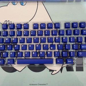 아이페이 반투명 키캡 블루 이미지