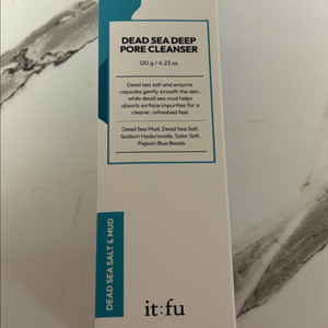 잇퓨 사해 바다 딥 포어 클렌저 120g (2개 11500원)