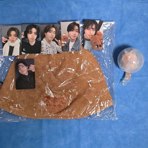 5만원// 일본팝업 라이트 포카 구미키링 한 스키즈 스트레이키즈 쿼카 이미지