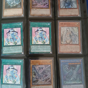 유희왕 푸른 눈의 백룡 덱 소스, 섬도희 덱 소스 일괄 이미지