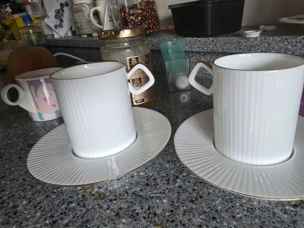 행남사 커피잔 2조 세트--1