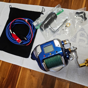 시마노 '비스트 마스터 4000BM' 전동릴 최상급(금장파워핸들 튜닝품)