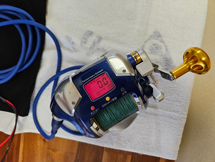 시마노 '비스트 마스터 4000BM' 전동릴 최상급(금장파워핸들 튜닝품)--7