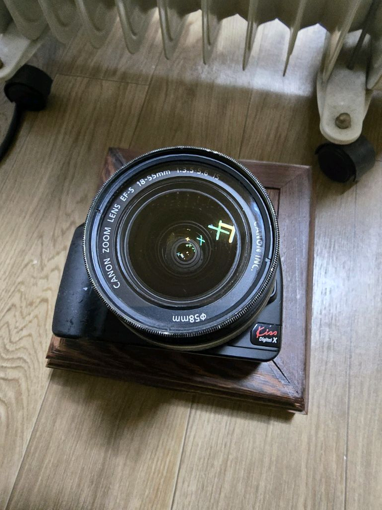 DSLR 카메라캐논 EOS Kiss Digital X +18-55렌즈 이미지