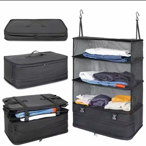 미사용 새제품 선반 세탁 보관함 수하물 필수품 교수형 포장 큐브 걸이형 막상 구매 하고 나서 쓸 일이 없어서 판매합 이미지