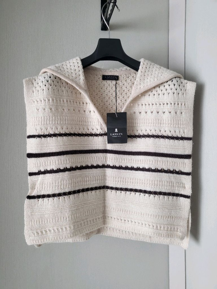 랑방컬렉션 세라카라 니트 조끼--2