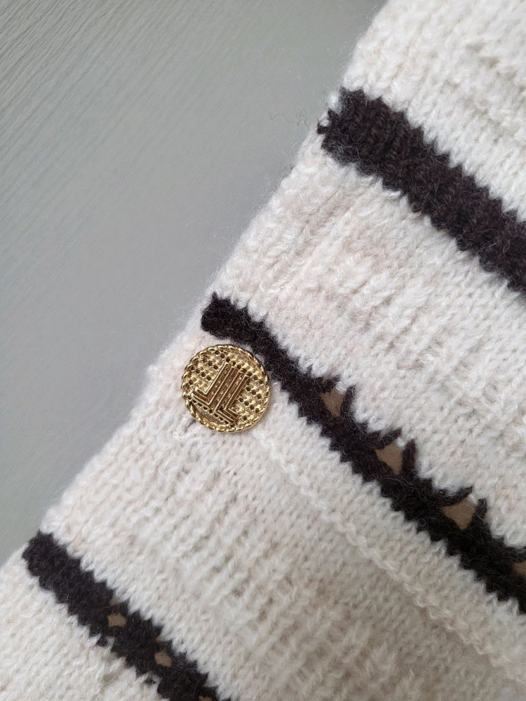 랑방컬렉션 세라카라 니트 조끼--6