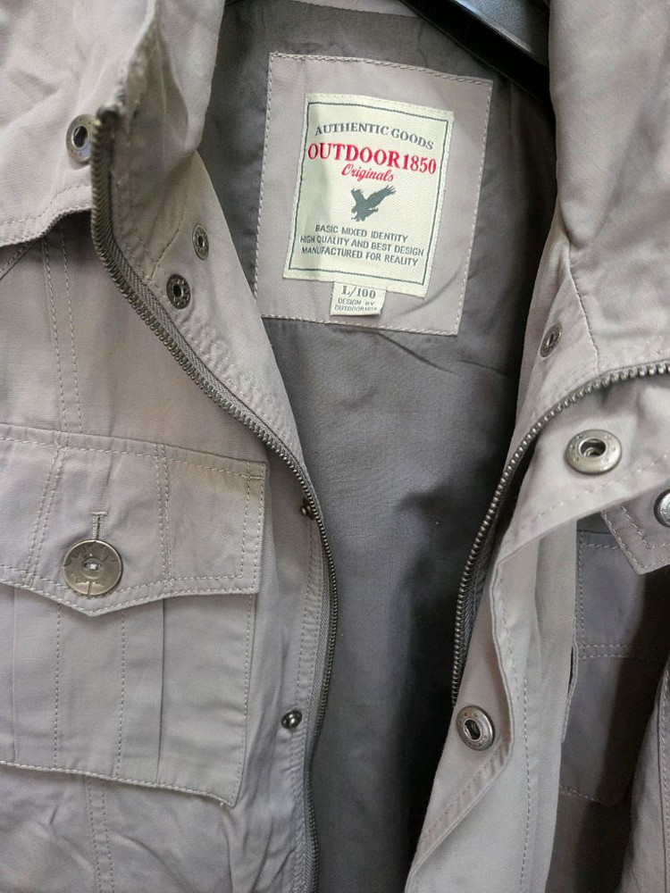 아웃도어 1850 남성야상 자켓 L사이즈--2