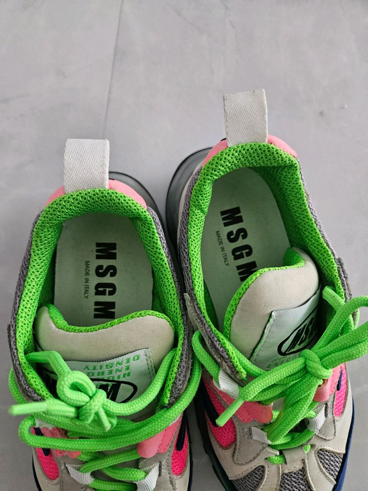 MSGM운동화 1회착용 이미지