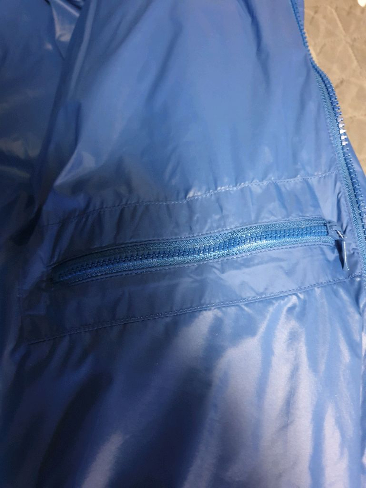 토마스모어 포멀 미쉐린 다운 숏패딩 블루 (M) 이미지