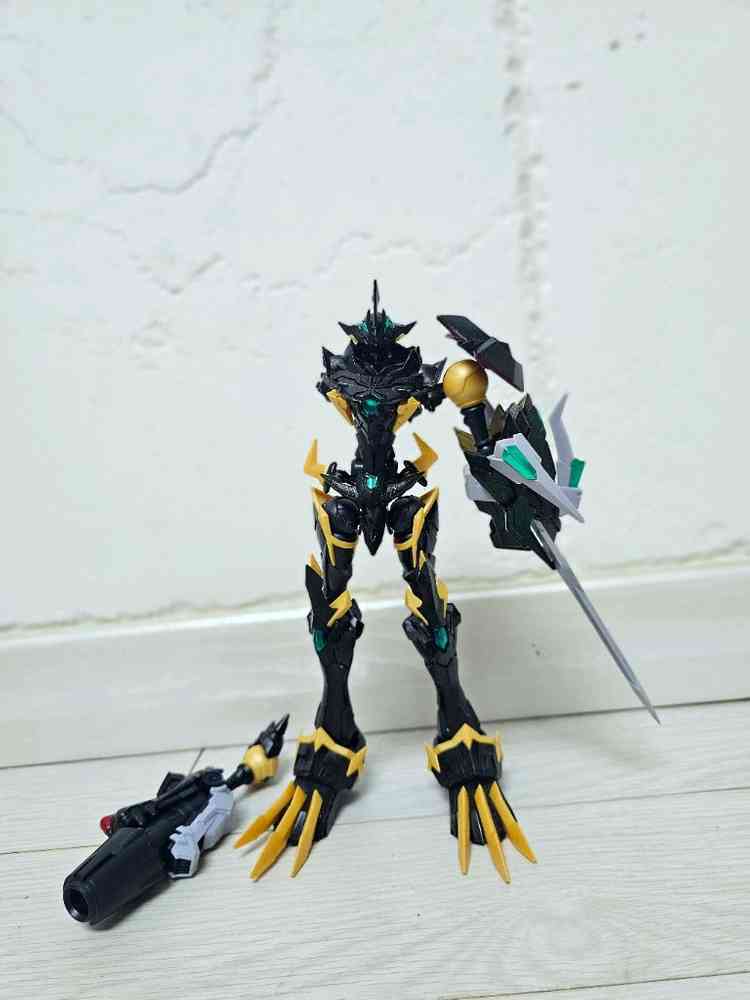 [도색 급처] 반다이 디지몬 피규어 라이즈 프라모델 오메가몬 즈왈트--2