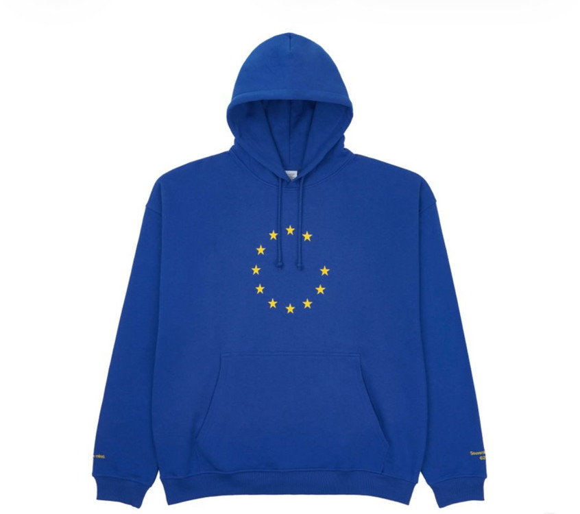 정품 수베니어 클래식 후드 코발트 블루 L--3