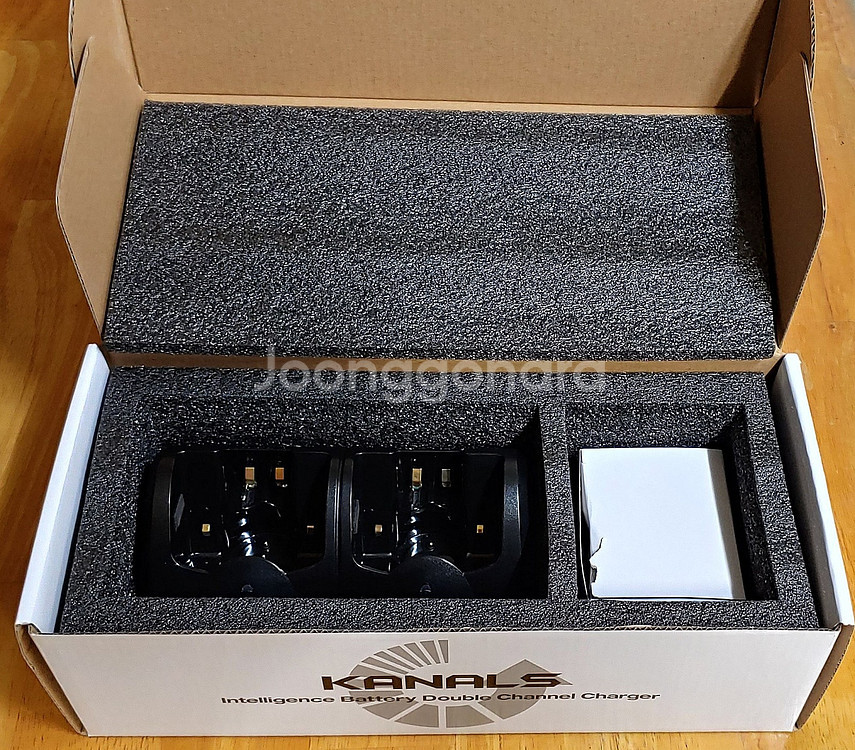 KANLS 인지티브 배터리 듀얼 채널 충전기--3