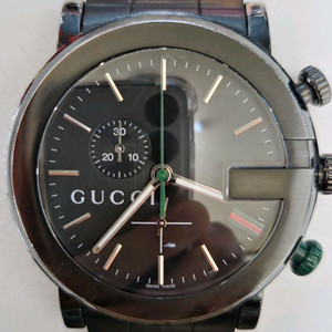 구찌 G크르노 시계 44mm YA101331