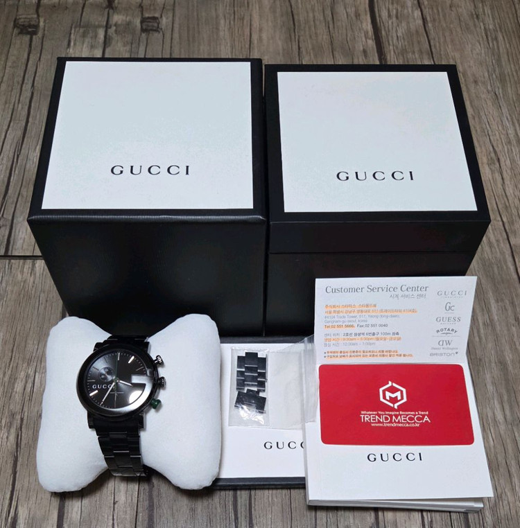 구찌 G크르노 시계 44mm YA101331--1