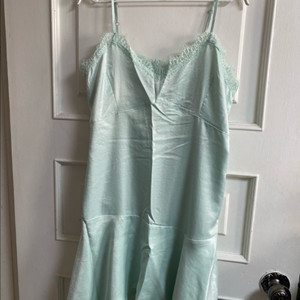 강자매 슬립 원피스 민트