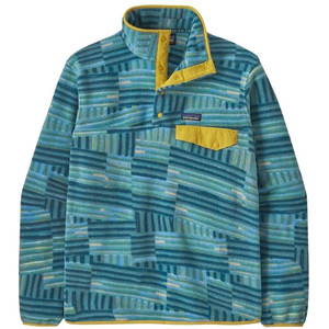 파타고니아 라이트웨이트 신칠라 스냅-T 플리스 풀오버 퀄리티 피츠 웻랜드 블루 팝니다.