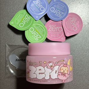 올리브영 망그러진곰 망곰이 바닐라코 클린잇제로 클렌징밤 100ml