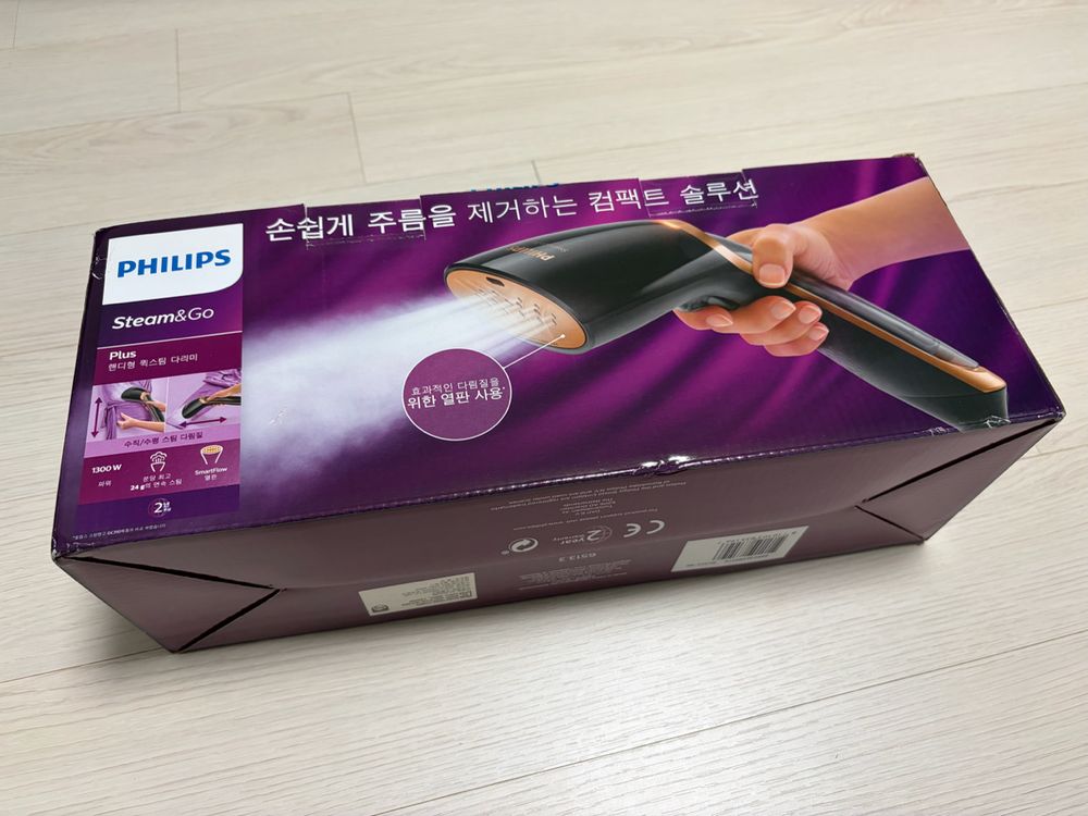 필립스 스팀앤고 핸디형 스팀다리미--2