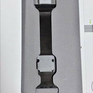 애플워치 블랙 티타늄 밀레니즈루프 M