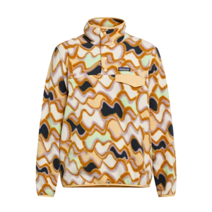 (W) 파타고니아 라이트웨이트 신칠라 스냅-T 플리스 풀오버 스몰 커런츠 내츄럴 팝니다.