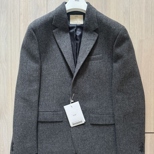 포터리 셔틀랜드울 싱글자켓 차콜