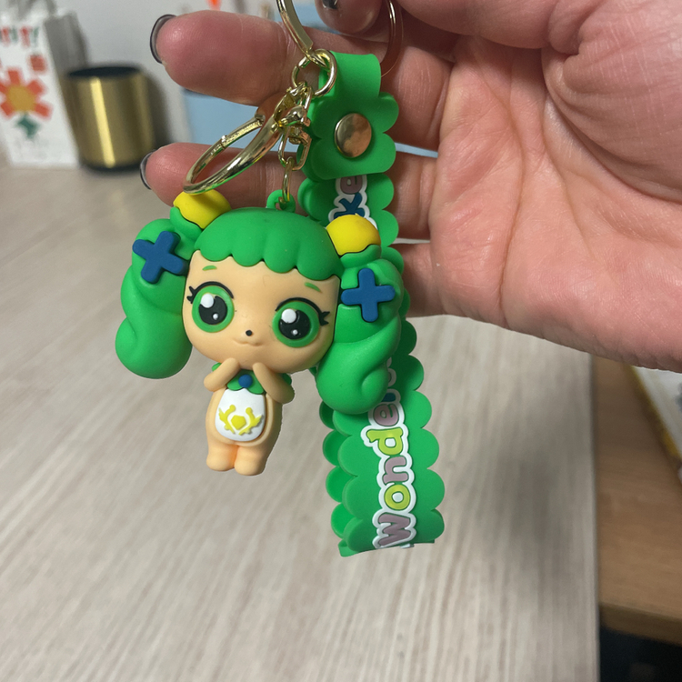 캐릭터 토닥핑 키링 열쇠고리 / 새상품--1