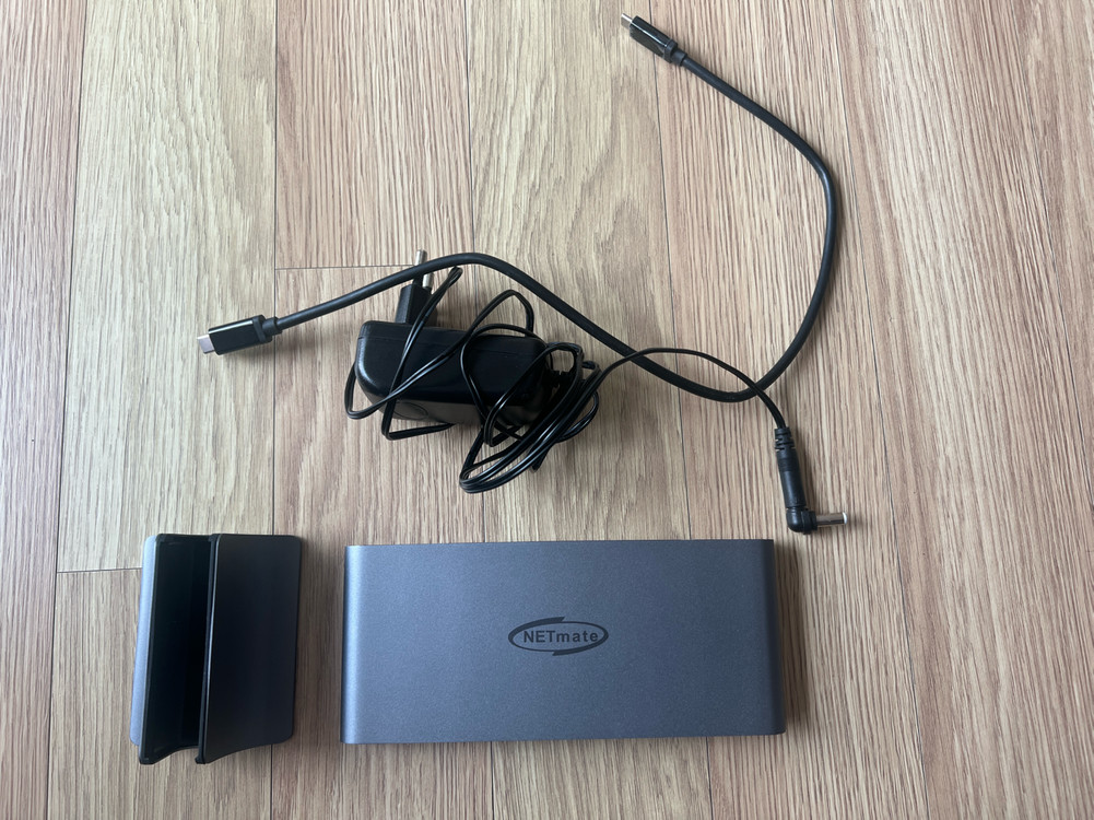 강원전자 넷메이트 NM-TCD01 USB Type C 멀티허브 독--1