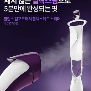 필립스 컴포트터치 스탠딩 스팀다리미