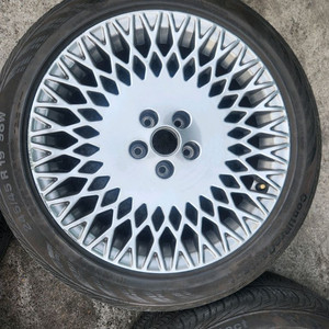 19인치 순정 알로이휠 타이어세트