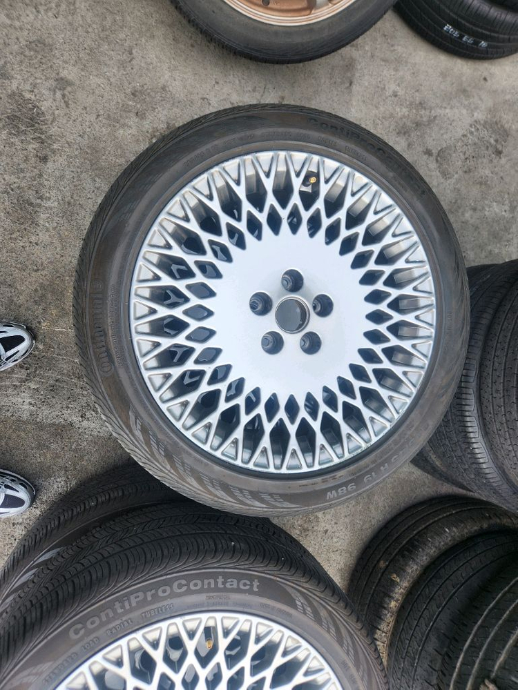 19인치 순정 알로이휠 타이어세트--6