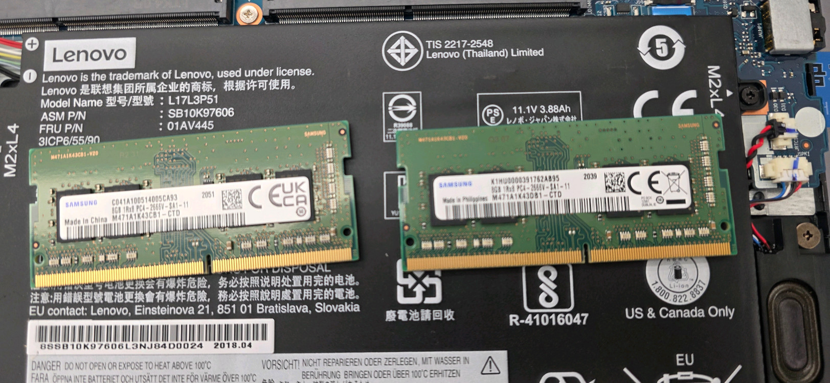 레노버 노트북 씽크패드 E485 Ryzen5 (I7 8세대급) 16GB RAM--3