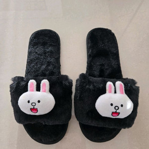 토끼 퍼 슬리퍼 220~250. 새상품