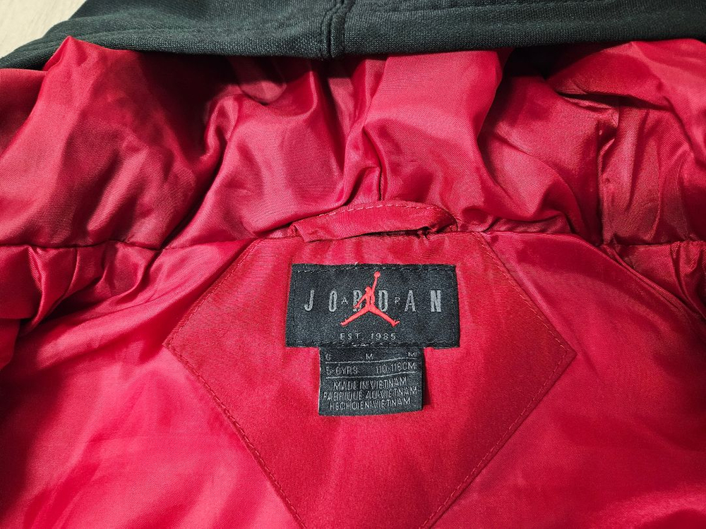 조던키즈 패딩조끼 레이어드 점퍼 (120사이즈)--1