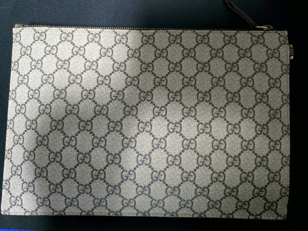 (정품) 구찌 네오 빈티지 GG 수프림 타이거 클러치--2