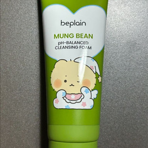 비플레인 망그러진곰 녹두 약산성 클렌징폼 160ml