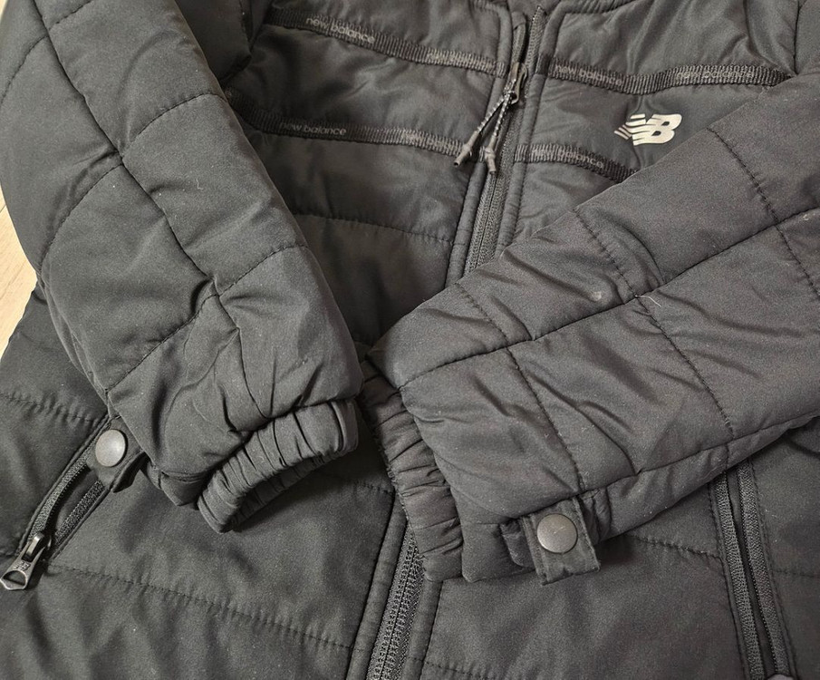 뉴발란스키즈 경량패딩+후드티셔츠 (110사이즈)--5