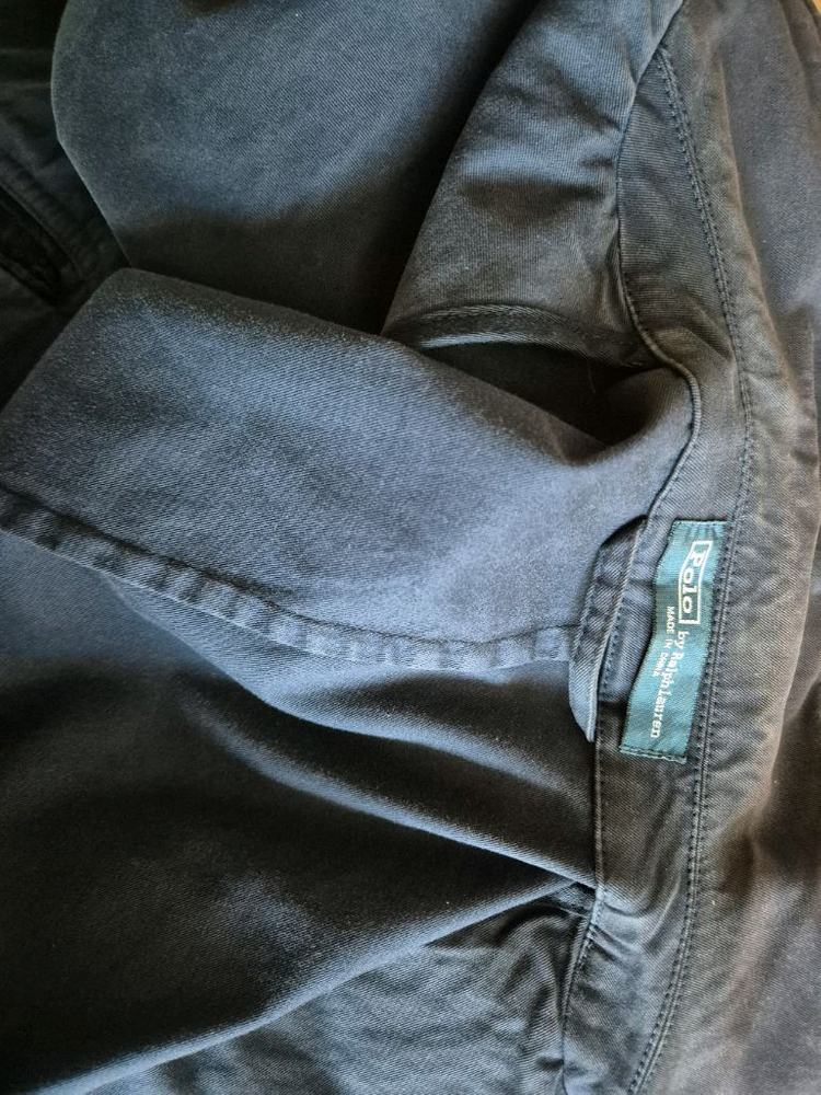 폴로 방패 와펜 자켓 36R--4