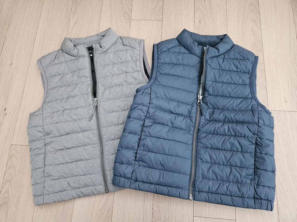 탑텐키즈 경량패딩조끼 2개 일괄(120사이즈)--2